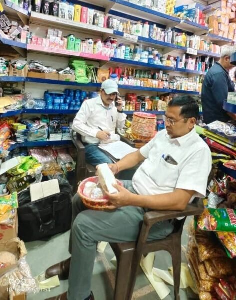 त्योहारों से पहले मिलावटखोरों पर कार्रवाई, अब तक 10 क्विंटल मावा जब्त