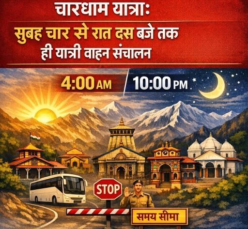 चारधाम यात्रा : सुबह चार से रात दस बजे तक ही यात्री वाहन संचालन