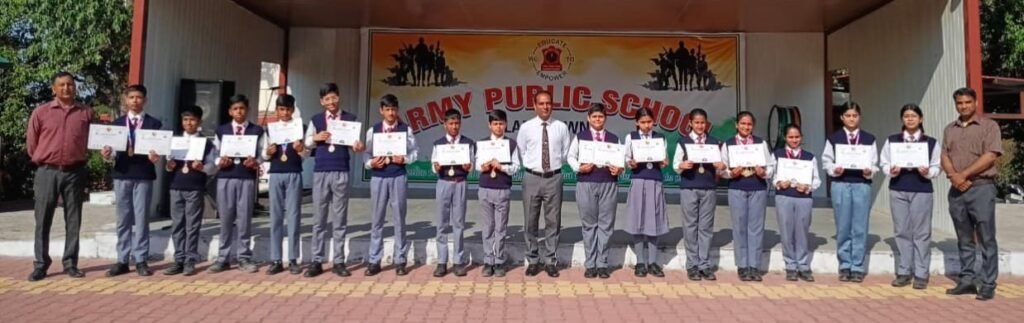 ओलंपियाड 2025–26 में आर्मी पब्लिक स्कूल लैंसडौन का राज्य स्तर पर शानदार प्रदर्शन