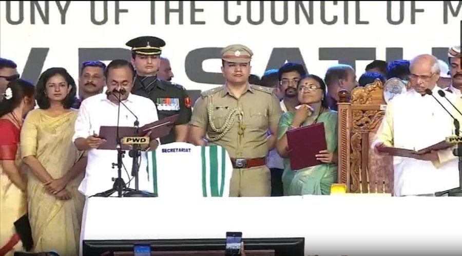 केरल में कांग्रेस की सत्ता में वापसी, वीडी सतीशन ने ली मुख्यमंत्री पद की शपथ